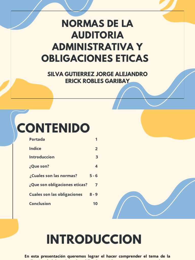 Normas de Auditoría y Ética Profesional | PDF | Auditoría | Contralor