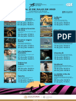 Programación de La Muestra Internacional de Cine de La Cineteca Nacional en Puebla