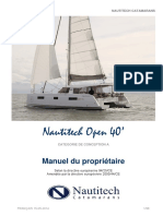 Manuel Du Propriétaire Nautitech Open 40 - Ind. B