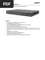 Dahua Technology DH nvr3216 Manual de Usuario