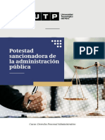 Semana 11 - PDF - Potestad Sancionadora de La Administración Pública