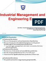 1 Chapter One Industrial Management and Engineering Economy