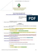 Lei Ordinária #15.704 - 2006 - Casa Civil Do Estado de Goiás