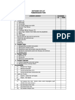 Daftar Tilik Pemeriksaan Fisik