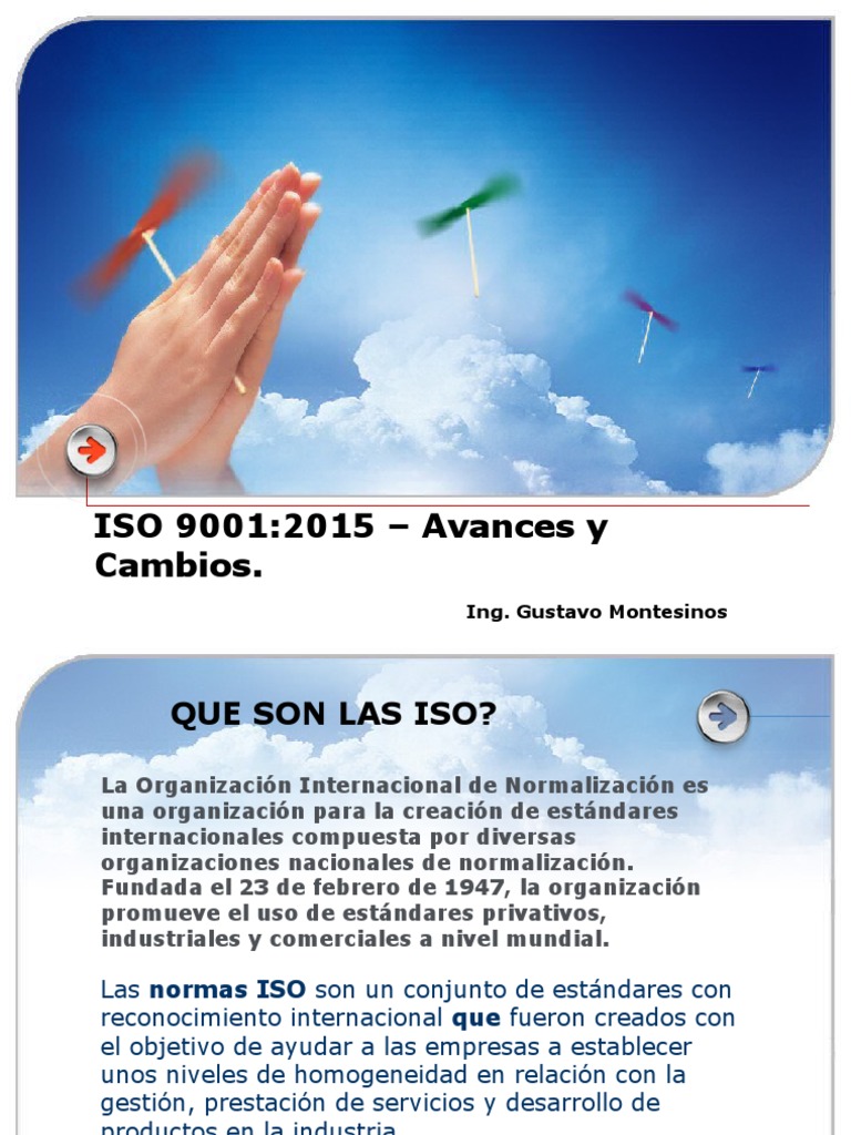 Revisión de ISO 9001:2015 y Cambios | PDF | Calidad (comercial ...