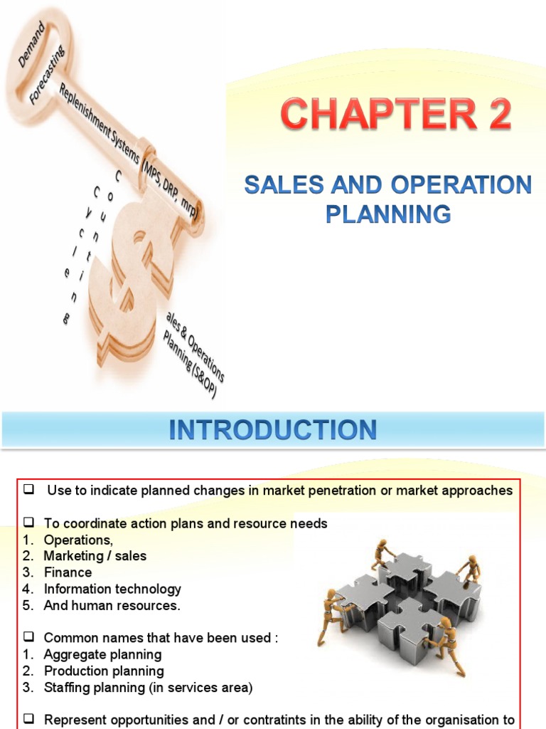 Chapter 2 - Sales and Operation Planning | PDF | Sales | Inventory