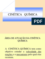 Aula 4 - CINÉTICA QUÍMICA