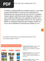 Clasificación de animales por hábitat | PDF | Habitat | Murciélago