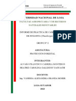 Tarea 4. Informe de Práctica de Campo Manejo de Susanita