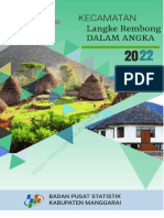 Kecamatan Langke Rembong Dalam Angka 2022