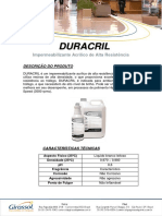 Ficha Duracril - 2021