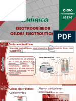 Electroquímica Celdas Electroliticas: Preuniversitario