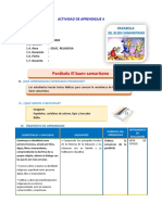 D4 A2 SESION REL. Parábola El Buen Samaritano