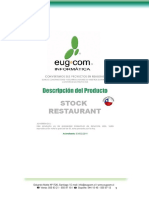 Descripcion Sistema de Stock Restaurant
