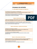 PÁGINAS DE INTERÉS. DESARROLLO PERSONAL Y TALLER DE LIDERAZGO