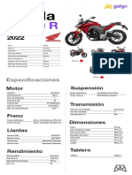 Ficha T Cnica CB190 R Galgo