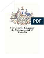 (ARMORIAL Ensigns) of the Commonwealth of Australia Garter King 