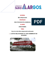 Etica Empresarial Proyecto