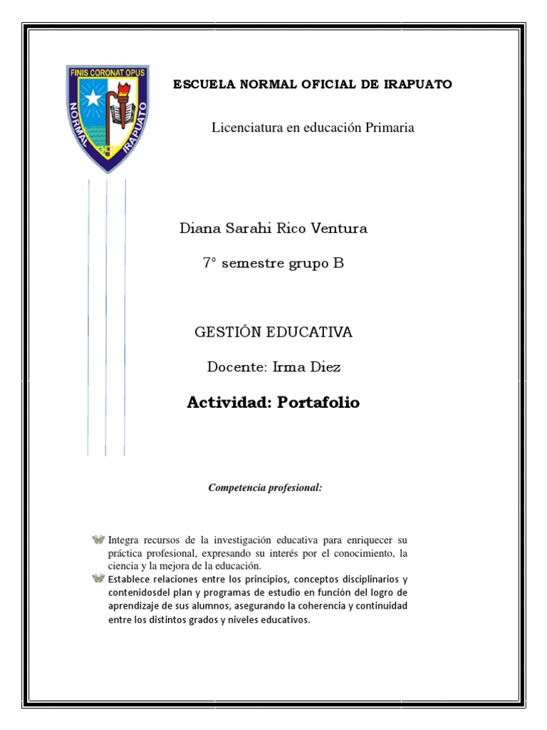 Gestion Educativa | PDF | Aprendizaje | Plan de estudios