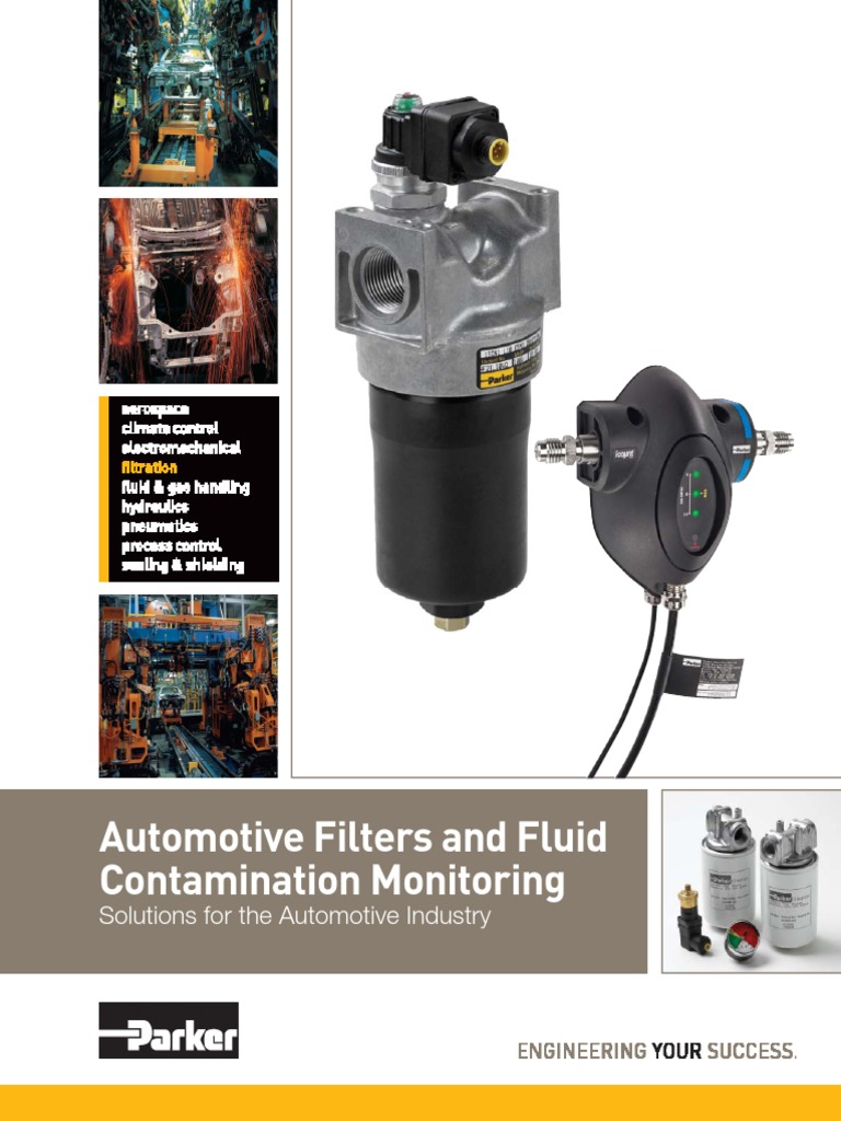 Hydraulic Filter Division Automotive Catalog PDF Filtration
