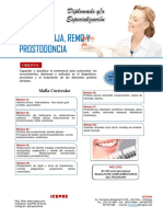 Protesis Fija, Remo y Prostodoncia