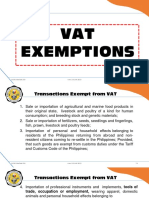 4 VAT Exemptions