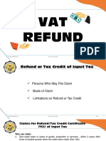 5 VAT Refund
