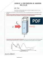 Leyes y Aplicación de La Espectroscopia de Absorcion Molecular