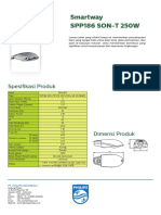 Smartway SPP186 SON-T 250W: Spesifikasi Produk