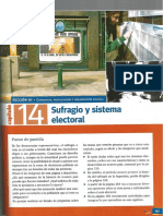 Cap. 14 Sufragio y Sist Electorales