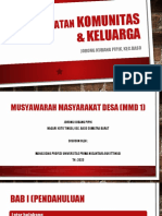 Keperawatan Komunitas & Keluarga