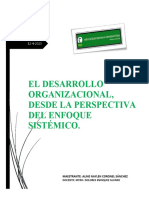 El Desarrollo Organizacional