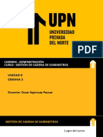 Unidad Ii - Semana 3 - Gestion de Cadena de Suministro