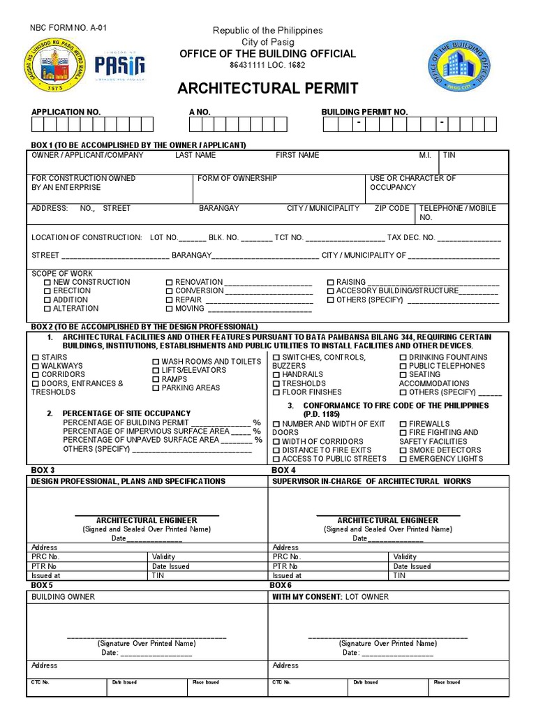 Architecural Permit | PDF | Technology & Engineering