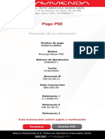 Pago PSE: Resultado de Su Transacción