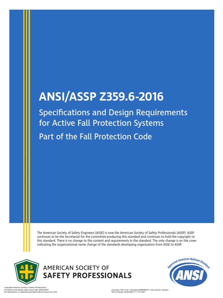 Ansi Z359.18