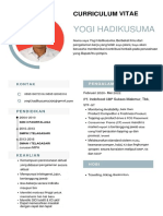 Hadikusuma: Curriculum Vitae