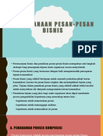 Perencanaan Pesan-Pesan Bisnis