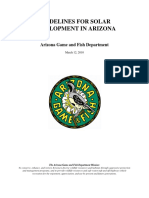 AZGFD FinalSolarGuidelines03122010