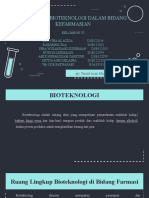 Bioteknologi Farmasi KLP 6