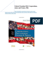 Test Bank For South Western Federal Taxation 2016 Corporations Partnerships Estates and Trusts 39th Edition by William H Hoffman Maloney Raabe Young