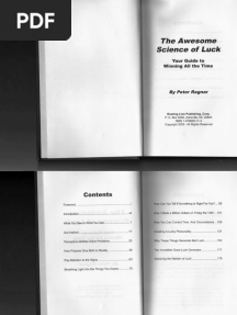Peter Ragnar - The Awesome Science of Luck