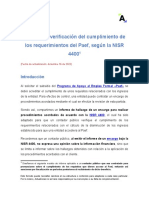 12 Informe Cumplimiento de Los Requerimientos Del Paef, NISR 4400