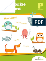Preschool - Categorize and Count Workbook