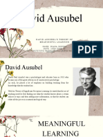 David Ausubel