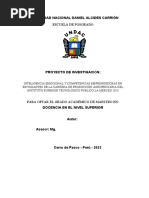 Inteligencia Emocional y Competencias Emprendedoras