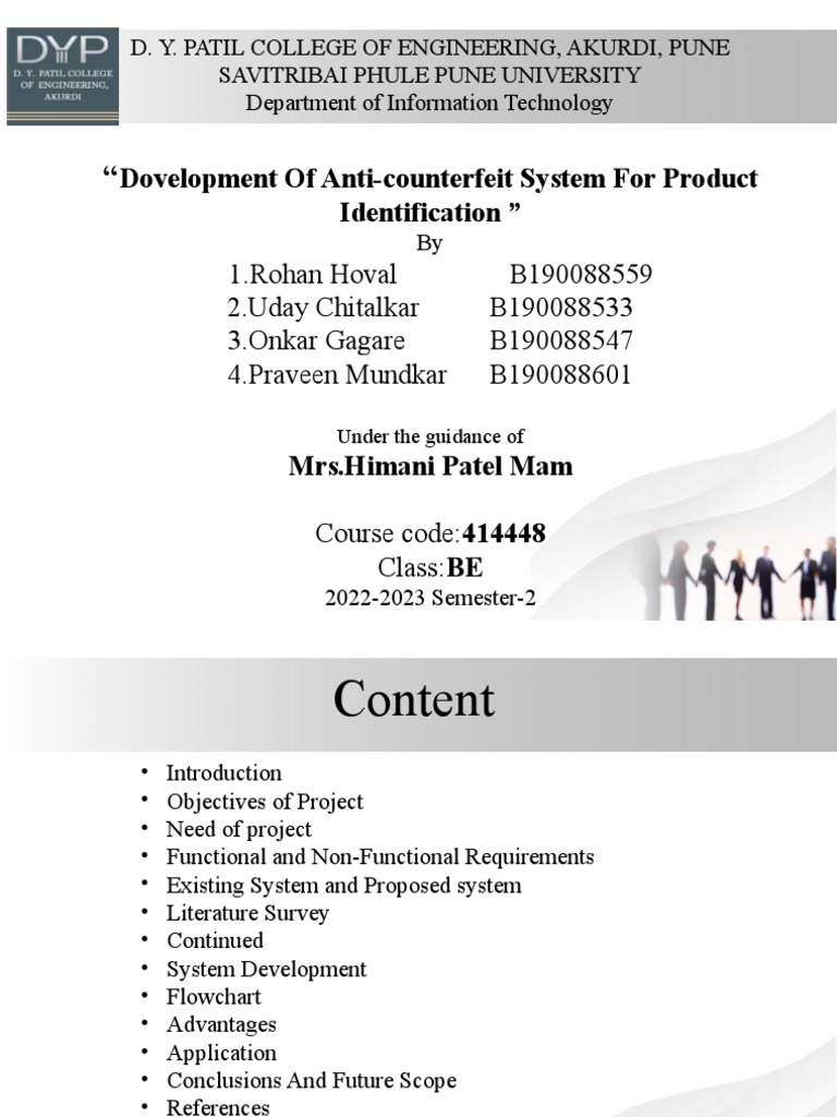 Fake Product Detection Using Blockchain | PDF | Databases | Software