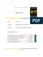 Taller - 1 - Cálculo 3 - Solano Rafaile Gilmer Iban.