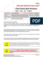 Float Valve Operational Guidelines