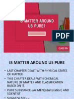 IS MATTER AROUND US PURE - ppt11624609591